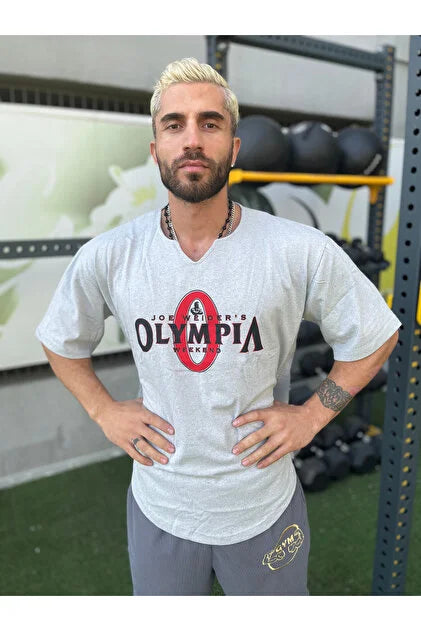Olympia Sporcu Tişört Fitness Gym