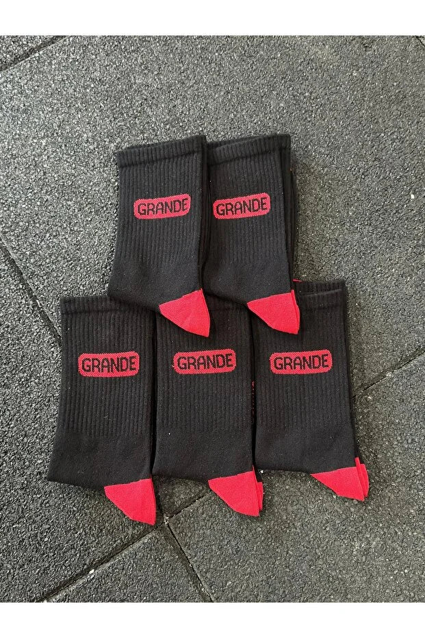 Gande 5’li Sporcu Çorap Erkek Kadın Spor Çorap Seti