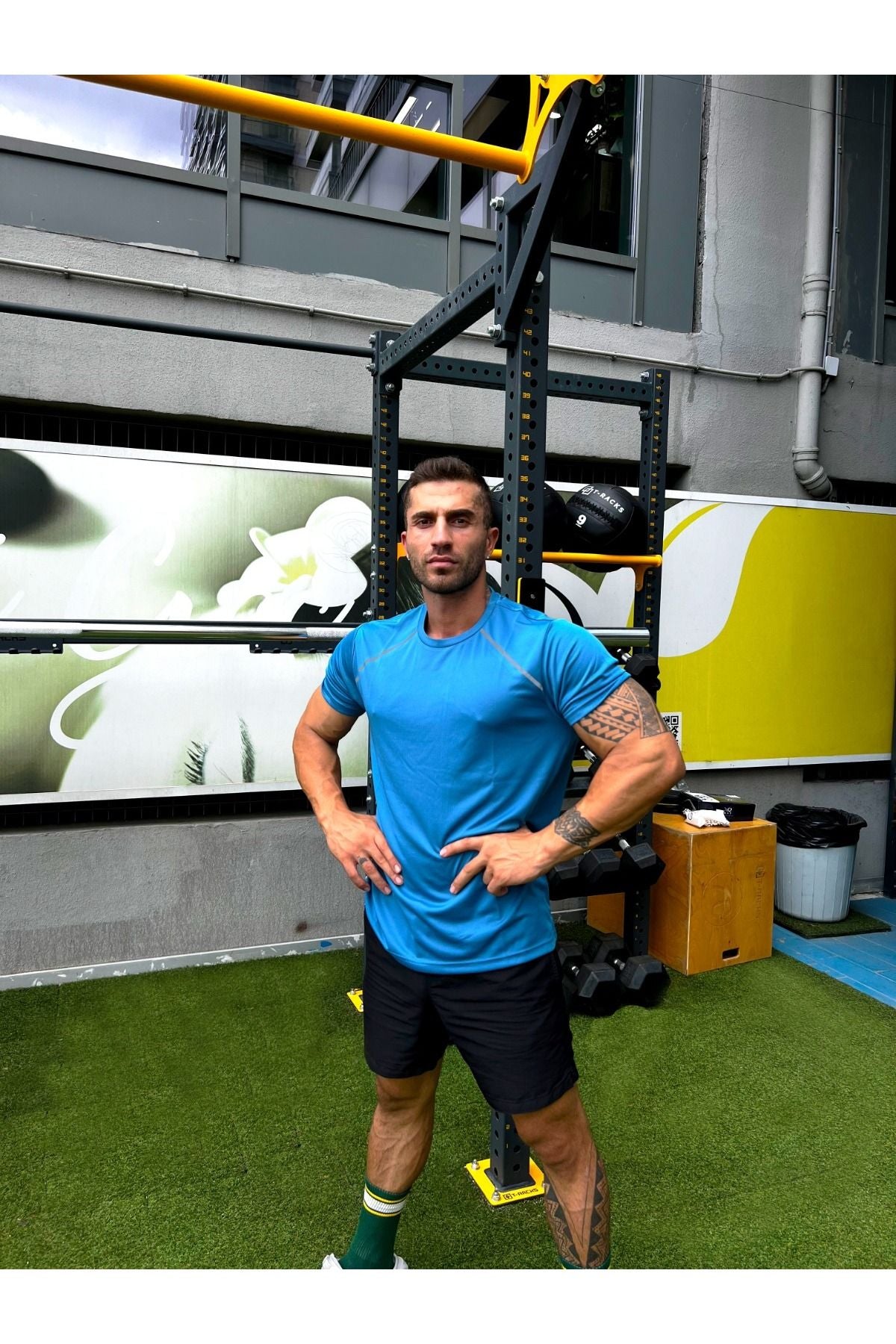 SPORCU ANTRENMAN TİŞÖRT FİTNESS GYM