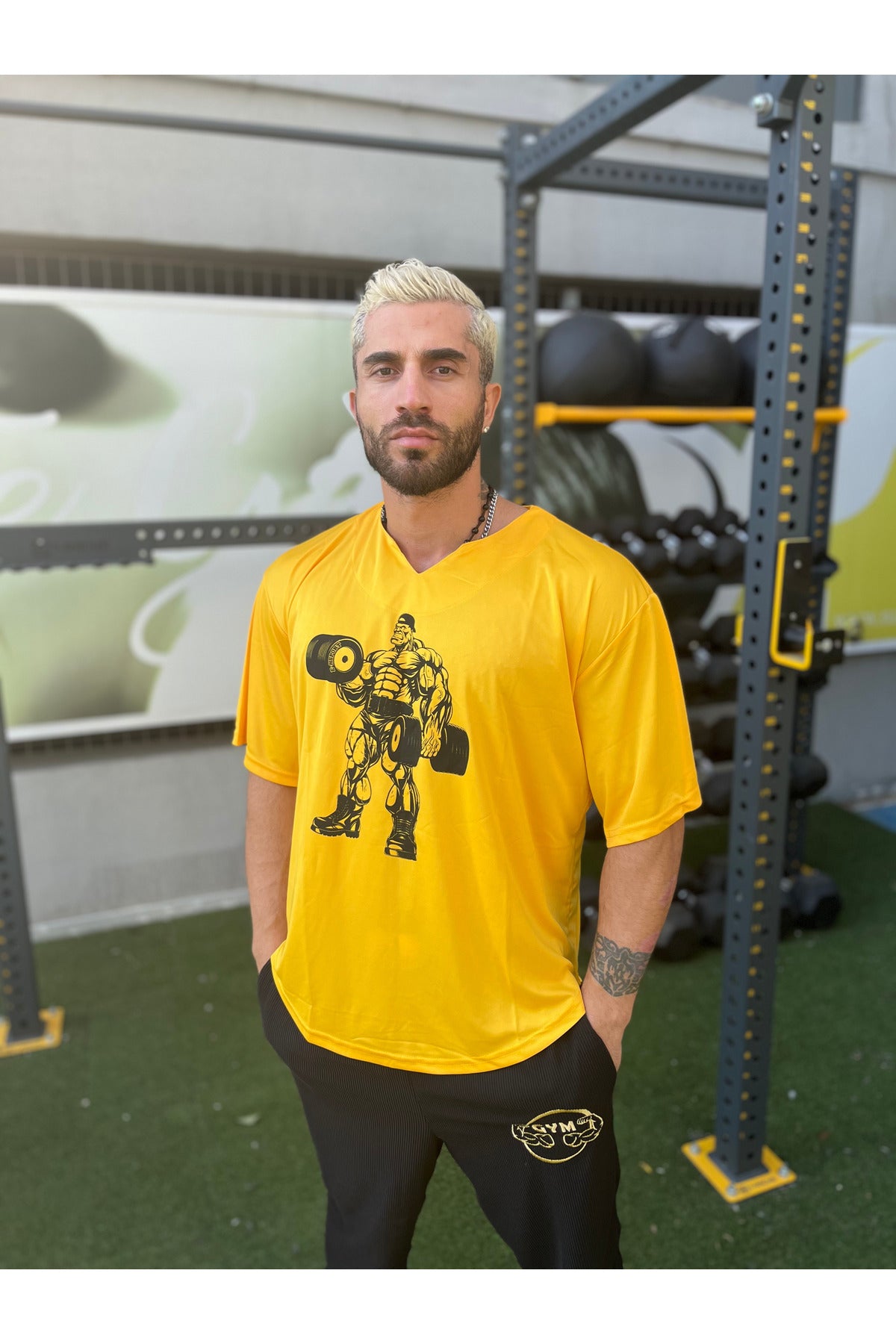 Full Gym Sporcu Tişört Fitness